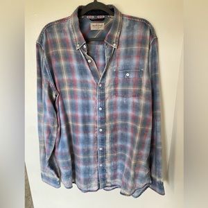 Weatherproof multicolored flannel